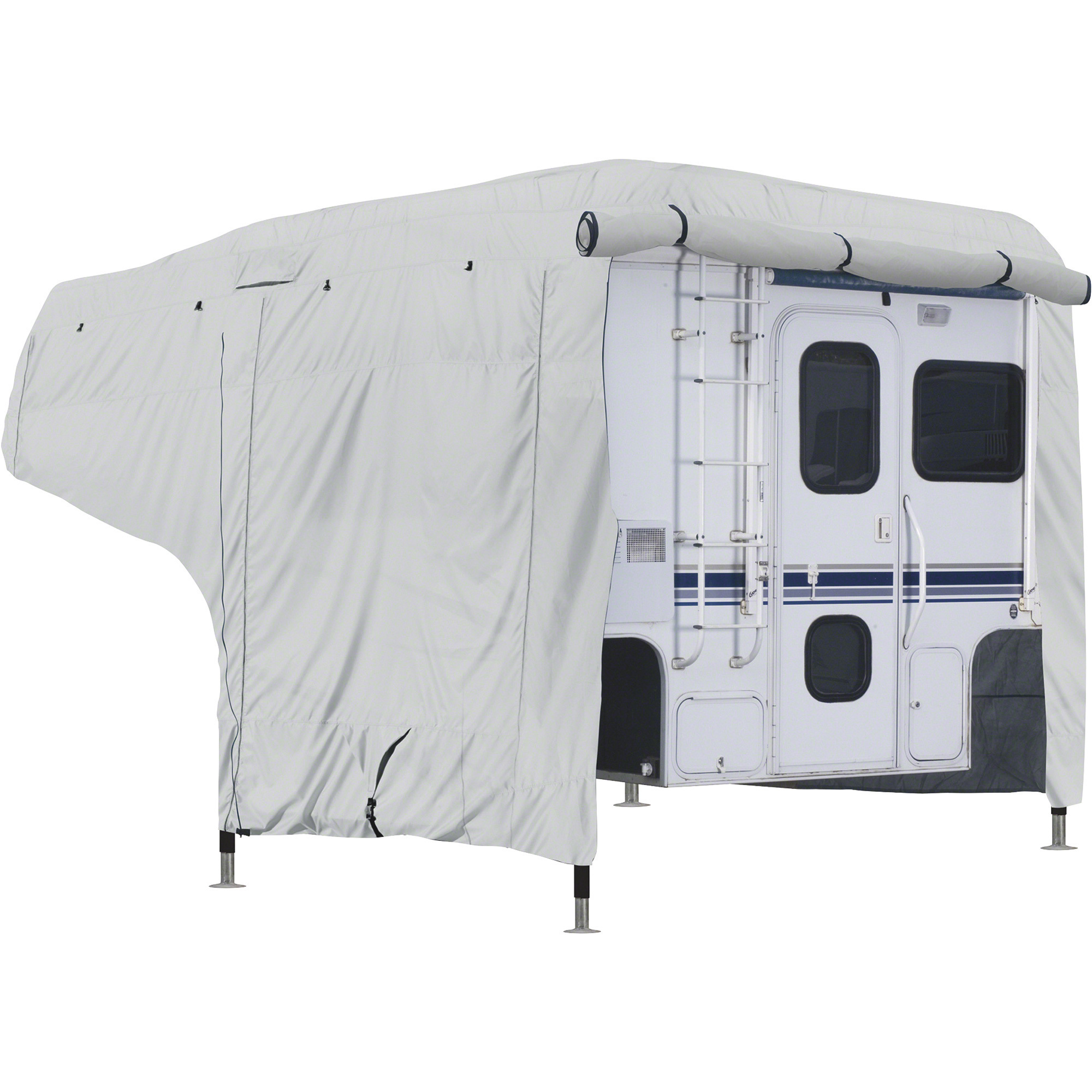 Classic Accessories PermaPRO Camper Cover, Gray, Fits 10ft.L-12ft.L, Lance 1172 and 1191 Campers, Model# 80-259-151001-00